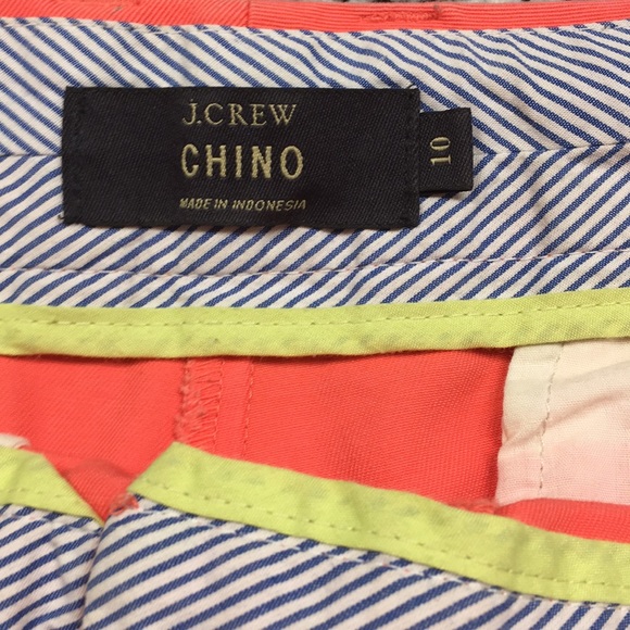 J. Crew Chino 5” Short Coral - Picture 3 of 3